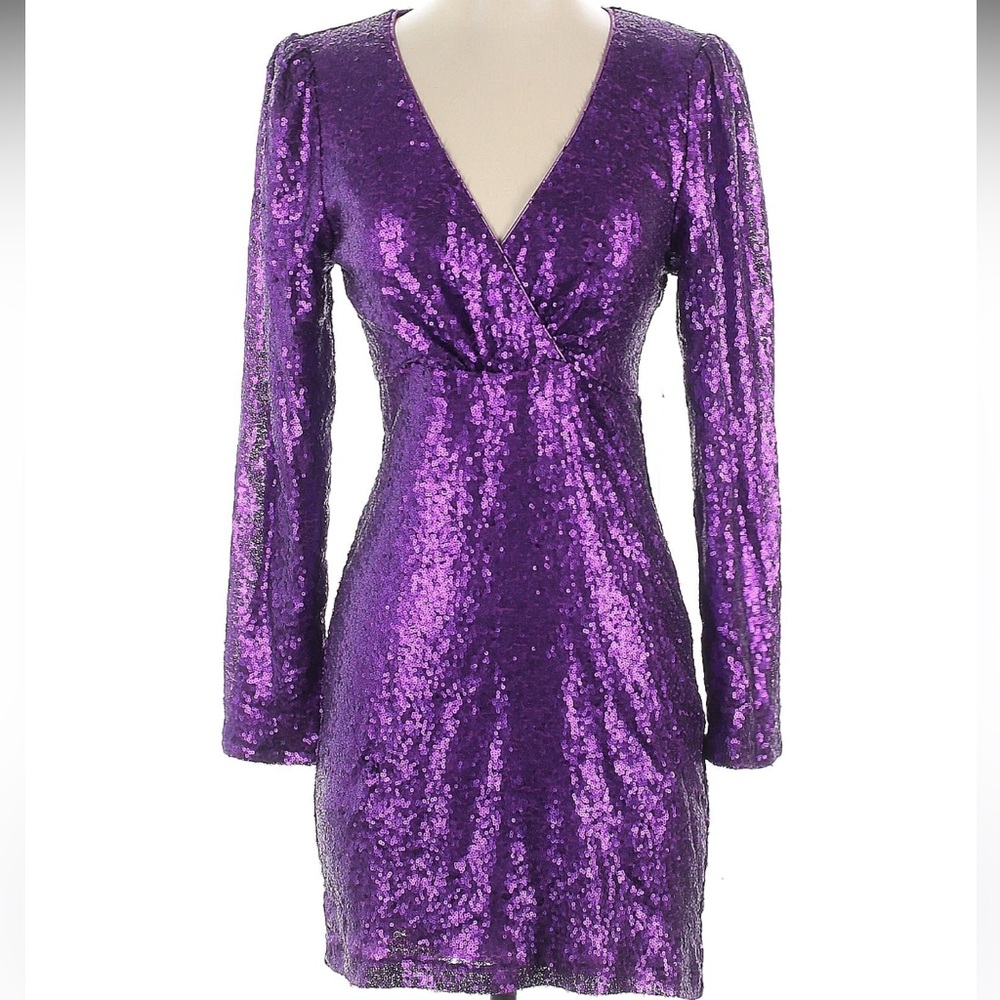 Lulus Sequin Cocktail Dress